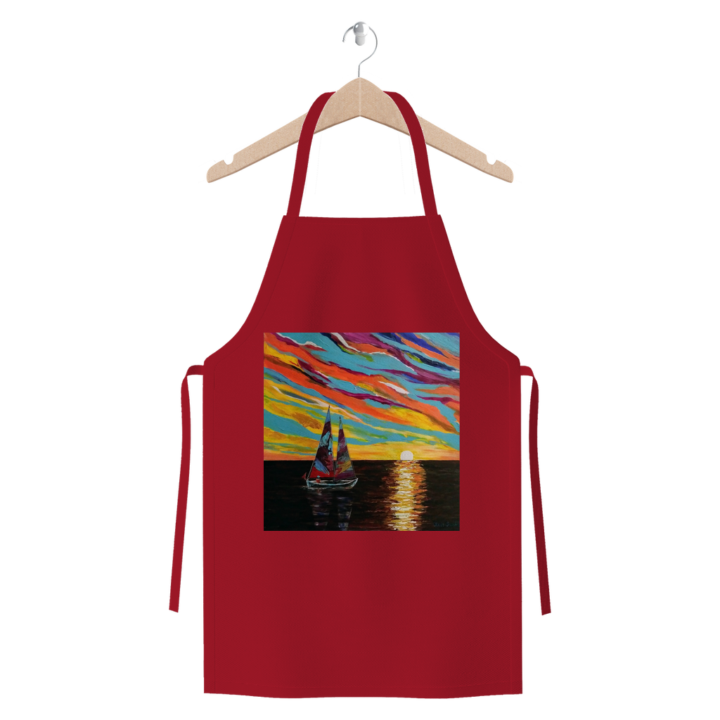 Sunset Premium Jersey Apron