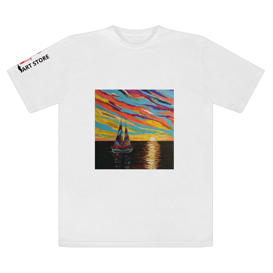 Sunset Premium Cut and Sew Sublimation Unisex T-Shirt