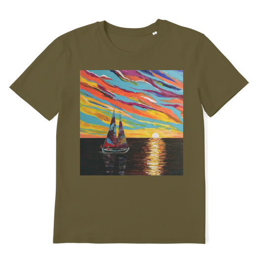 Sunset Premium Organic Adult T-Shirt